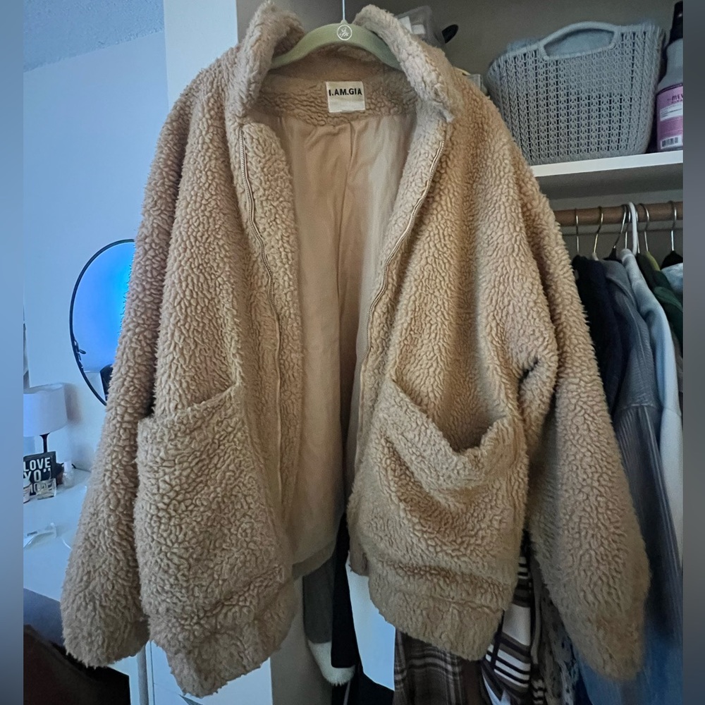 I.AM.GIA Teddy Jacket - Size Small